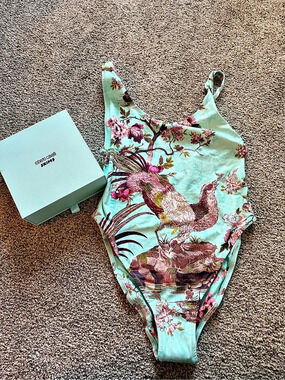 Roberto Cavalli Floral One-Piece Swimsuit